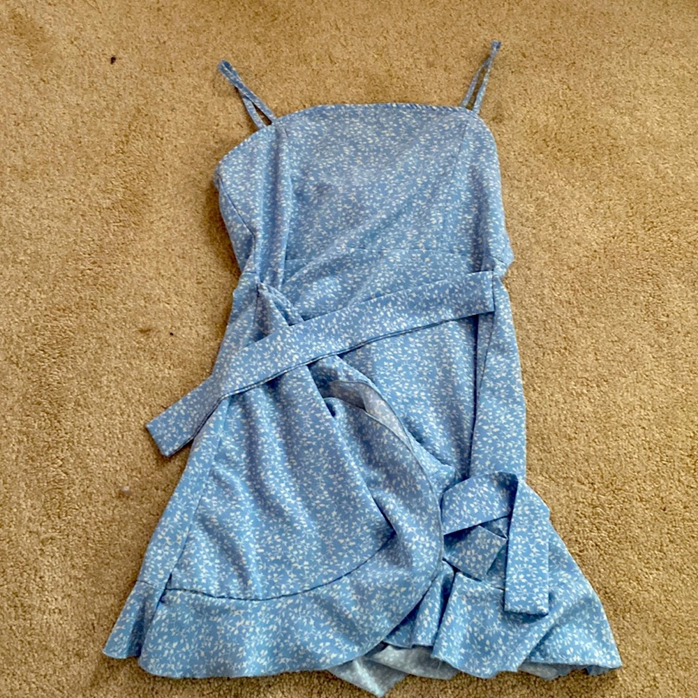 Blue Floral dress!